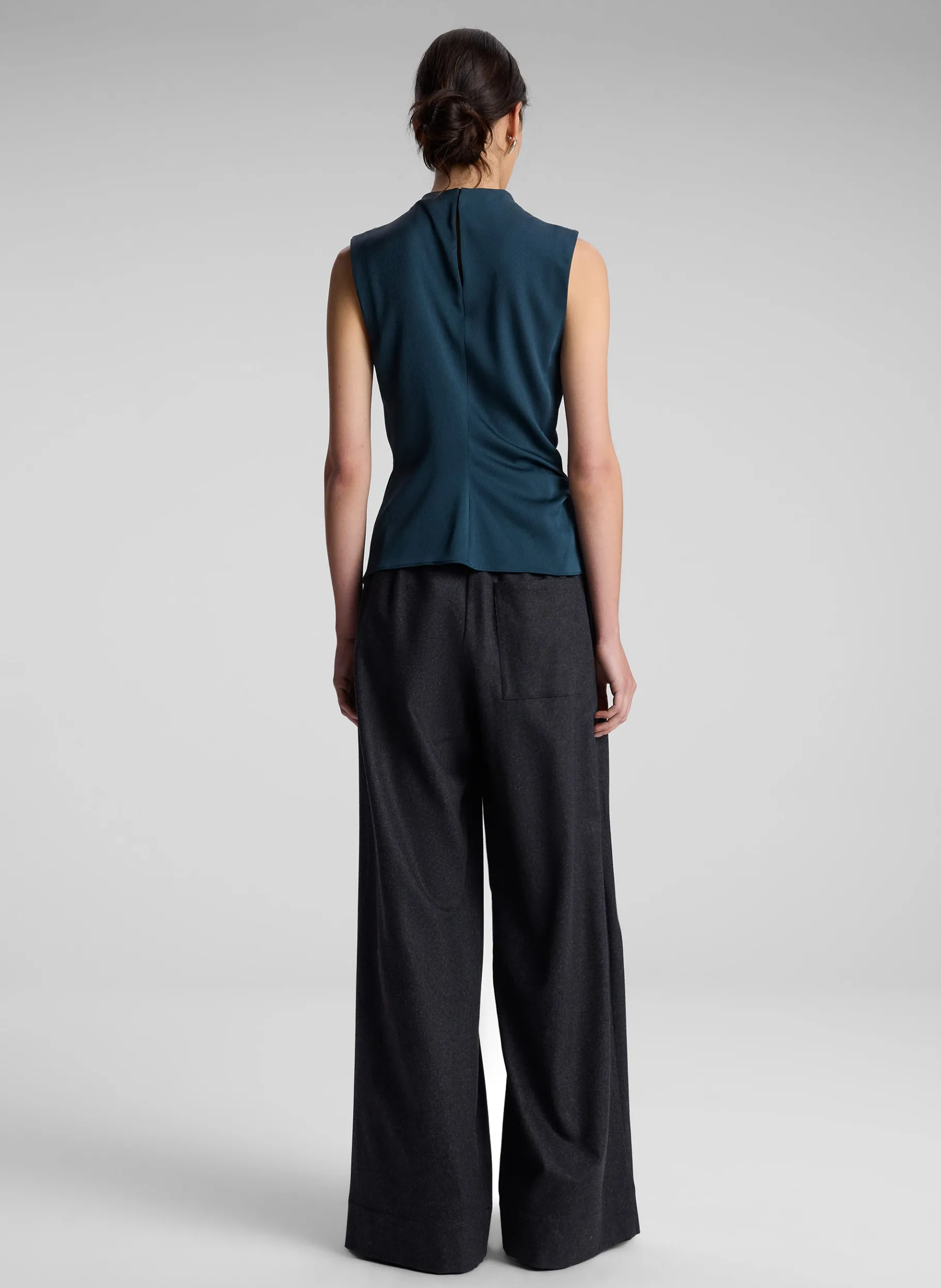 Women A.L.C. Tops^Amira Ruched Sleeveless Top
