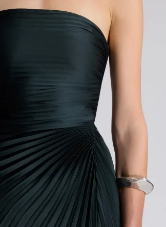 Women A.L.C. Dresses^Bianca Strapless Pleated Maxi Dress