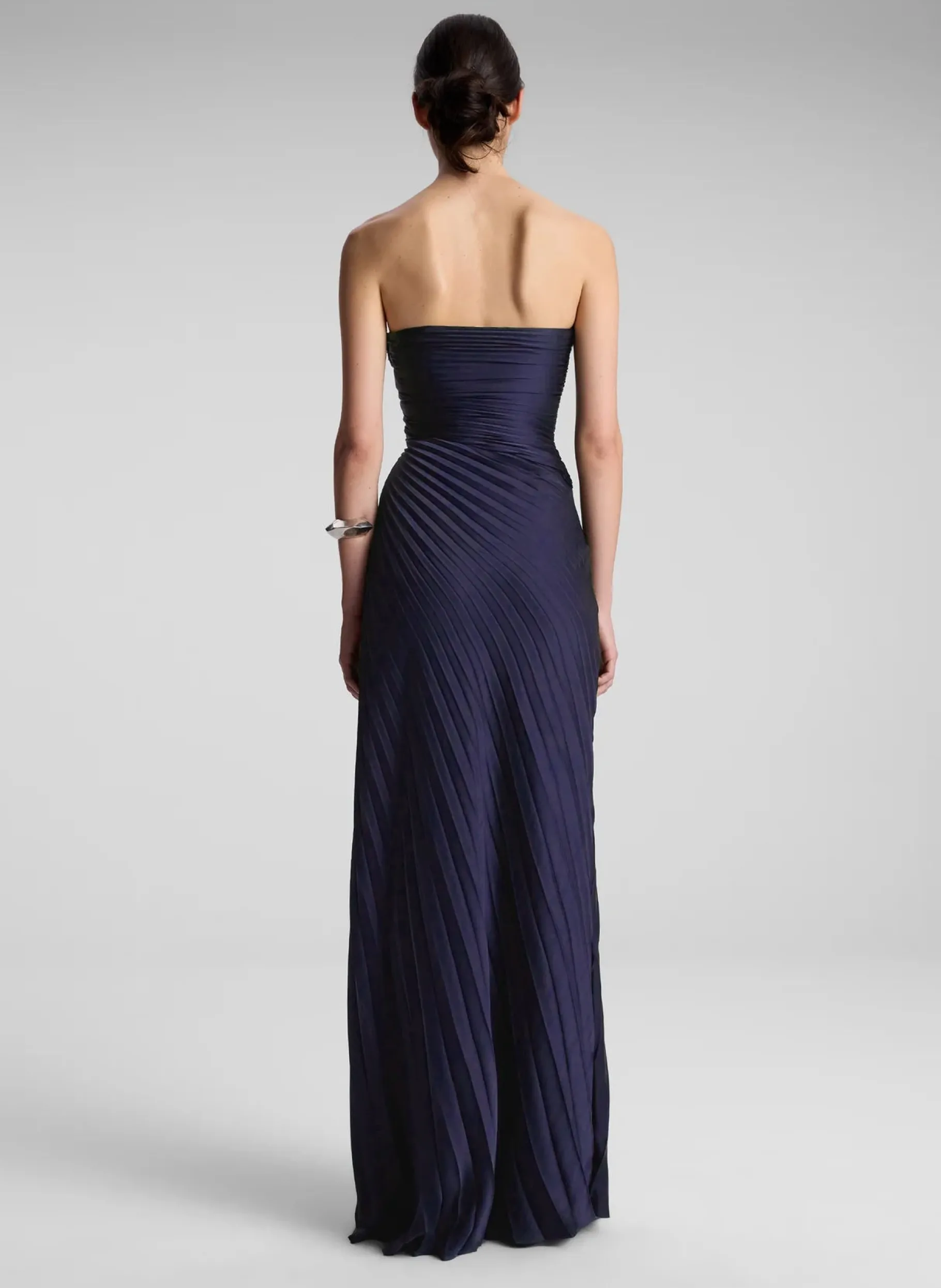 Women A.L.C. Dresses^Bianca Strapless Pleated Maxi Dress