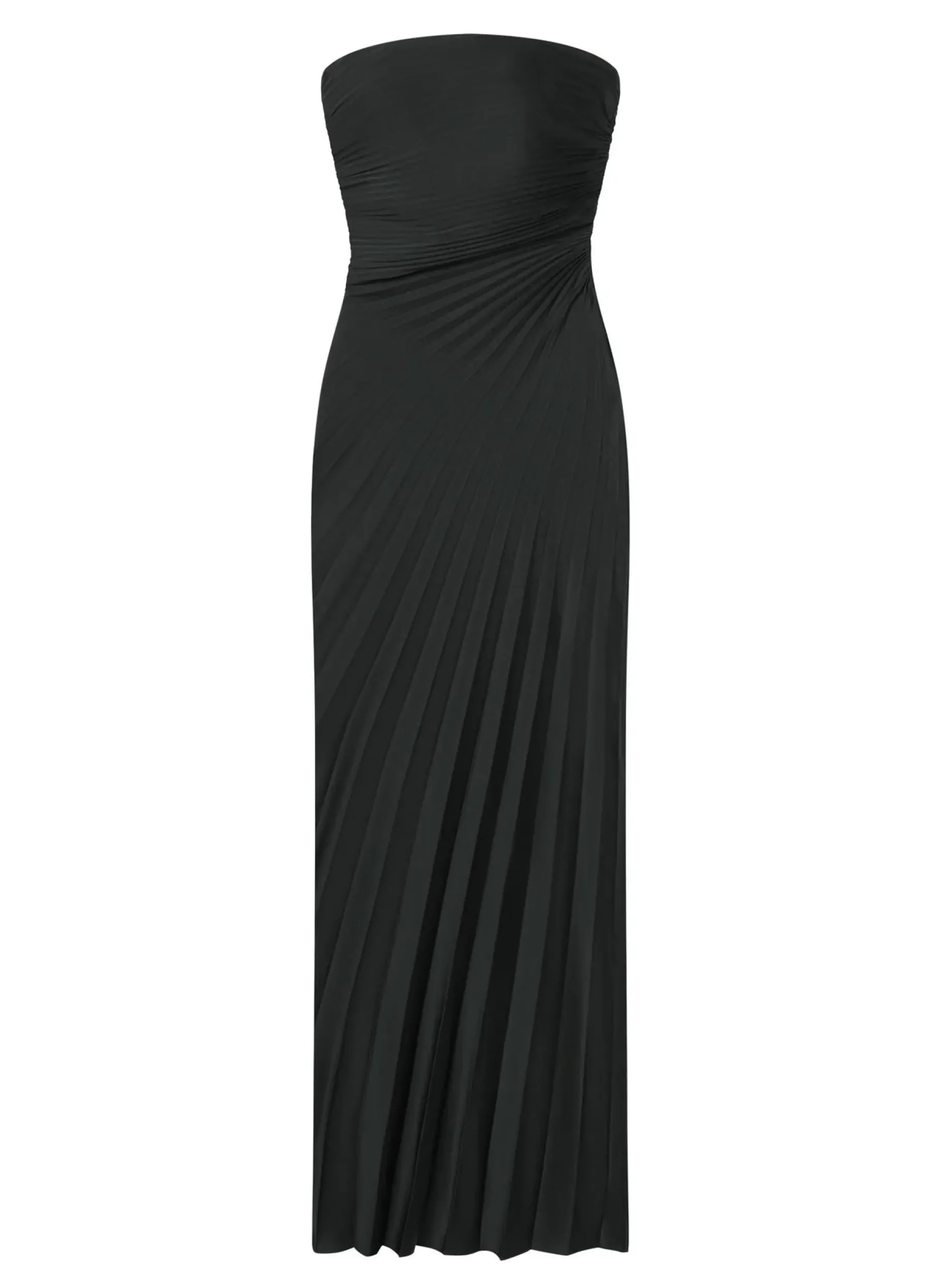 Women A.L.C. Dresses^Bianca Strapless Pleated Maxi Dress