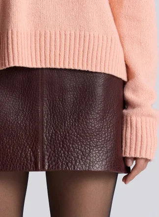 Women A.L.C. Bottoms | Skirts^Cowan Leather Mini Skirt