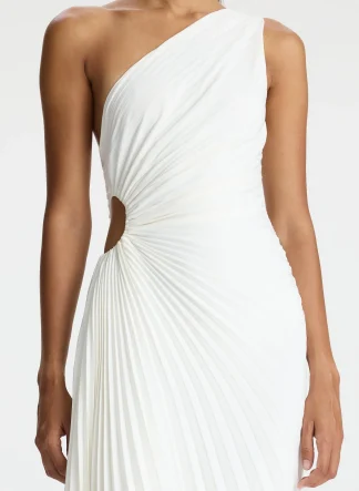 Women A.L.C. Dresses^Delfina Matte Pleated Dress
