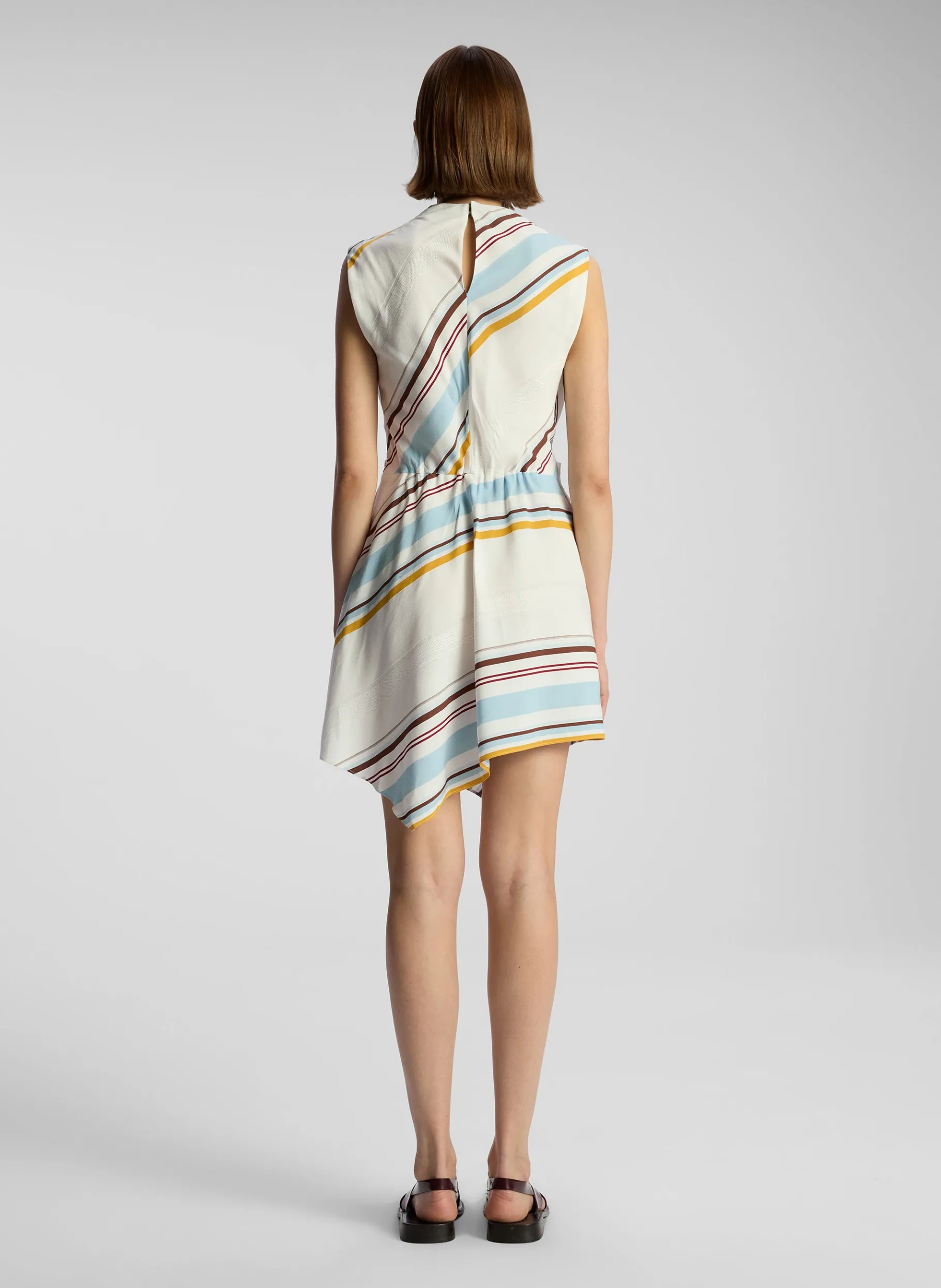 Women A.L.C. Dresses^Dion Striped Mini Dress