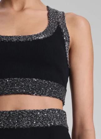 Women A.L.C. Tops | Knitwear^Elle Sequined Embellished Bra