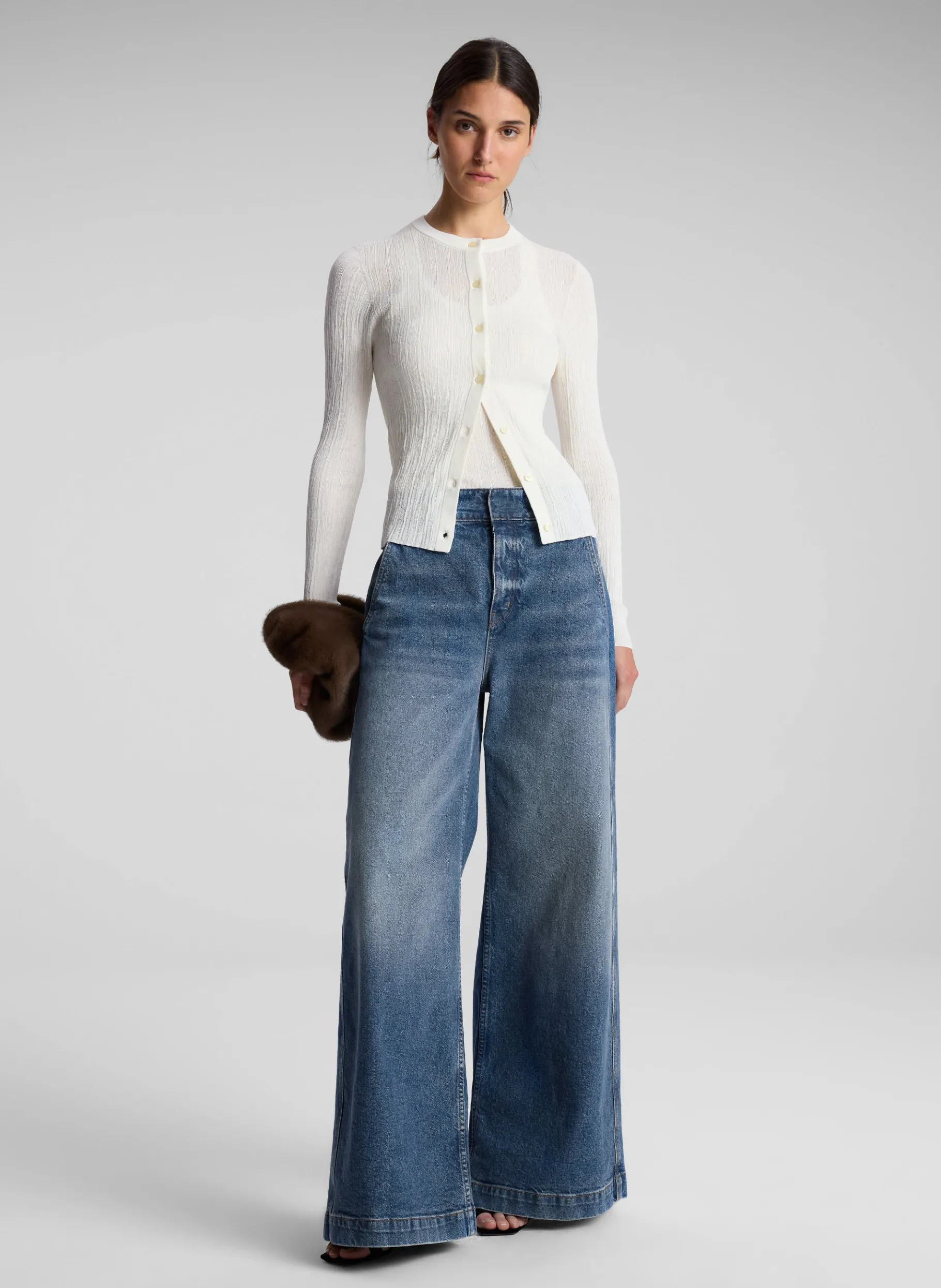 Women A.L.C. Tops | Sweaters^Fisher Fine Cotton Cardigan