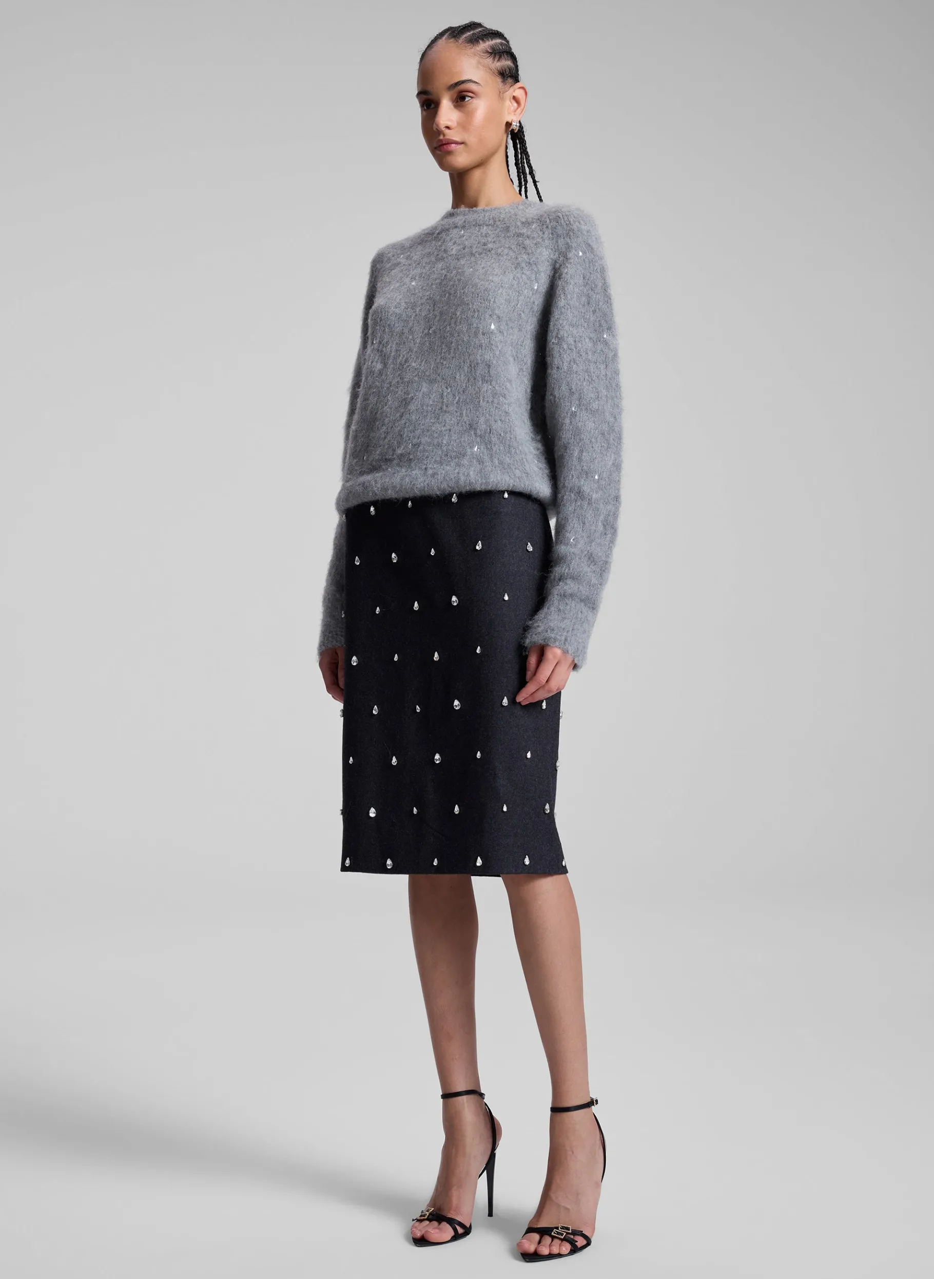 Women A.L.C. Tops | Sweaters^Frankie Wool Cashmere Embellished Sweater