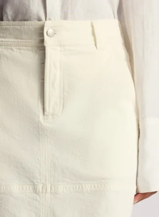 Women A.L.C. Bottoms | Skirts^Hunter Stretch Denim Maxi Skirt
