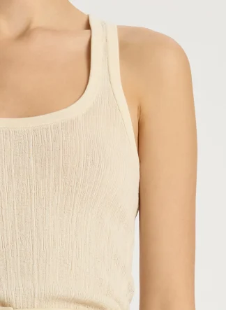 Women A.L.C. Tops | Tees & Tanks^Iris Fine Cotton Knit Tank