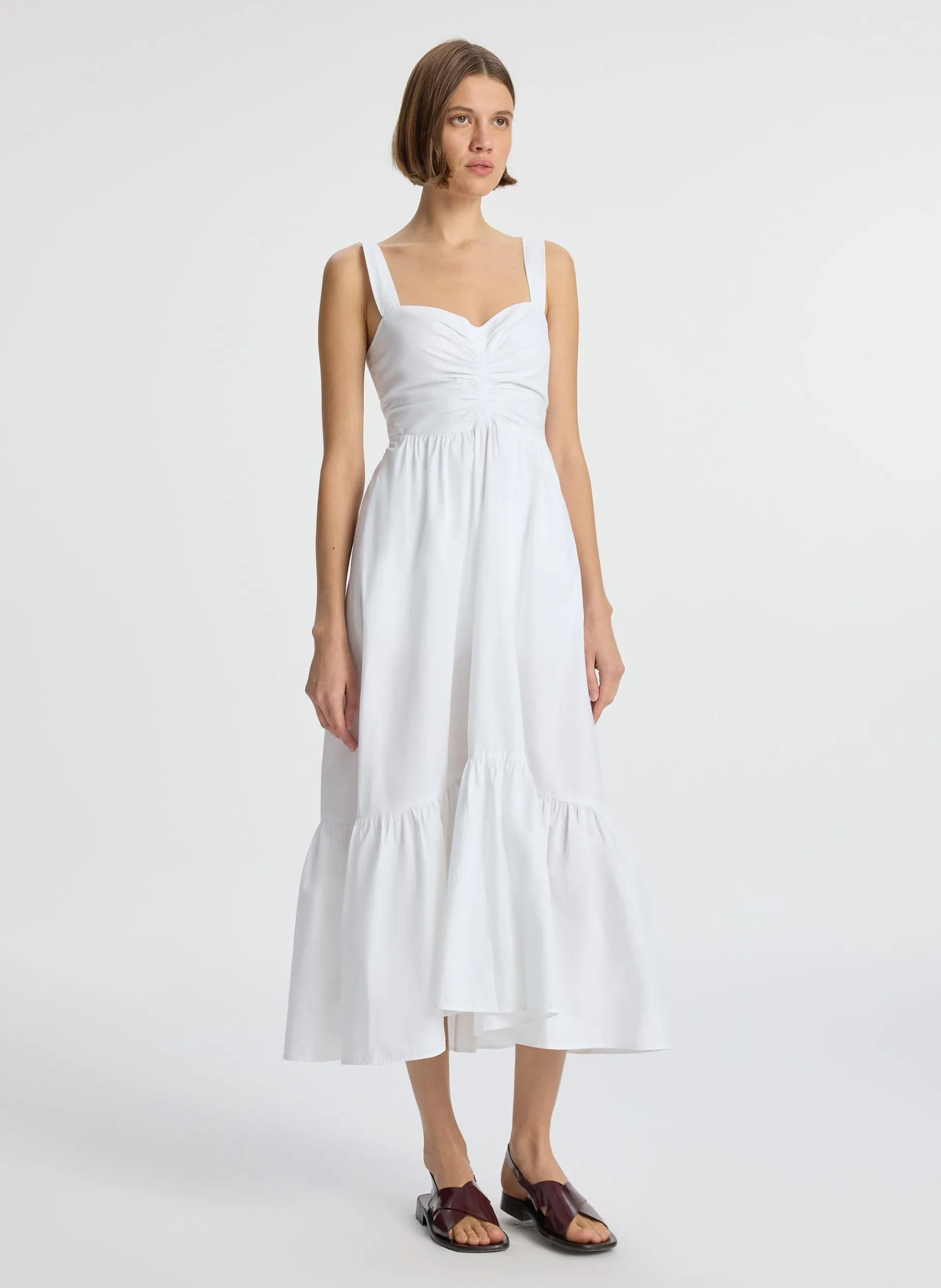 Women A.L.C. Dresses^Lilah II Cotton Midi Dress