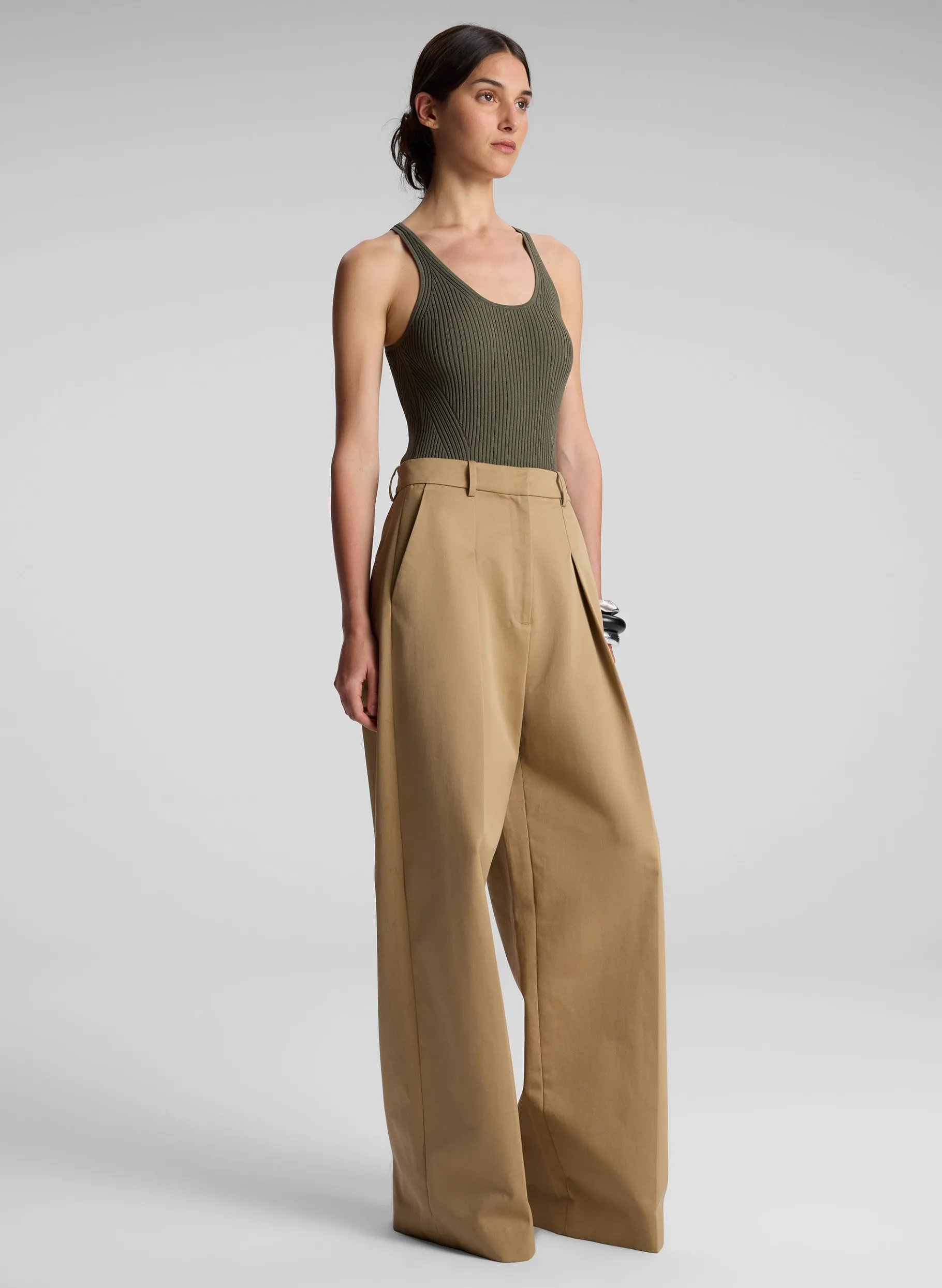 Women A.L.C. Tops^Lucy Ribbed Bodysuit
