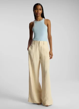 Women A.L.C. Tops | Tees & Tanks^Nelly Contrast Trim Knit Tank