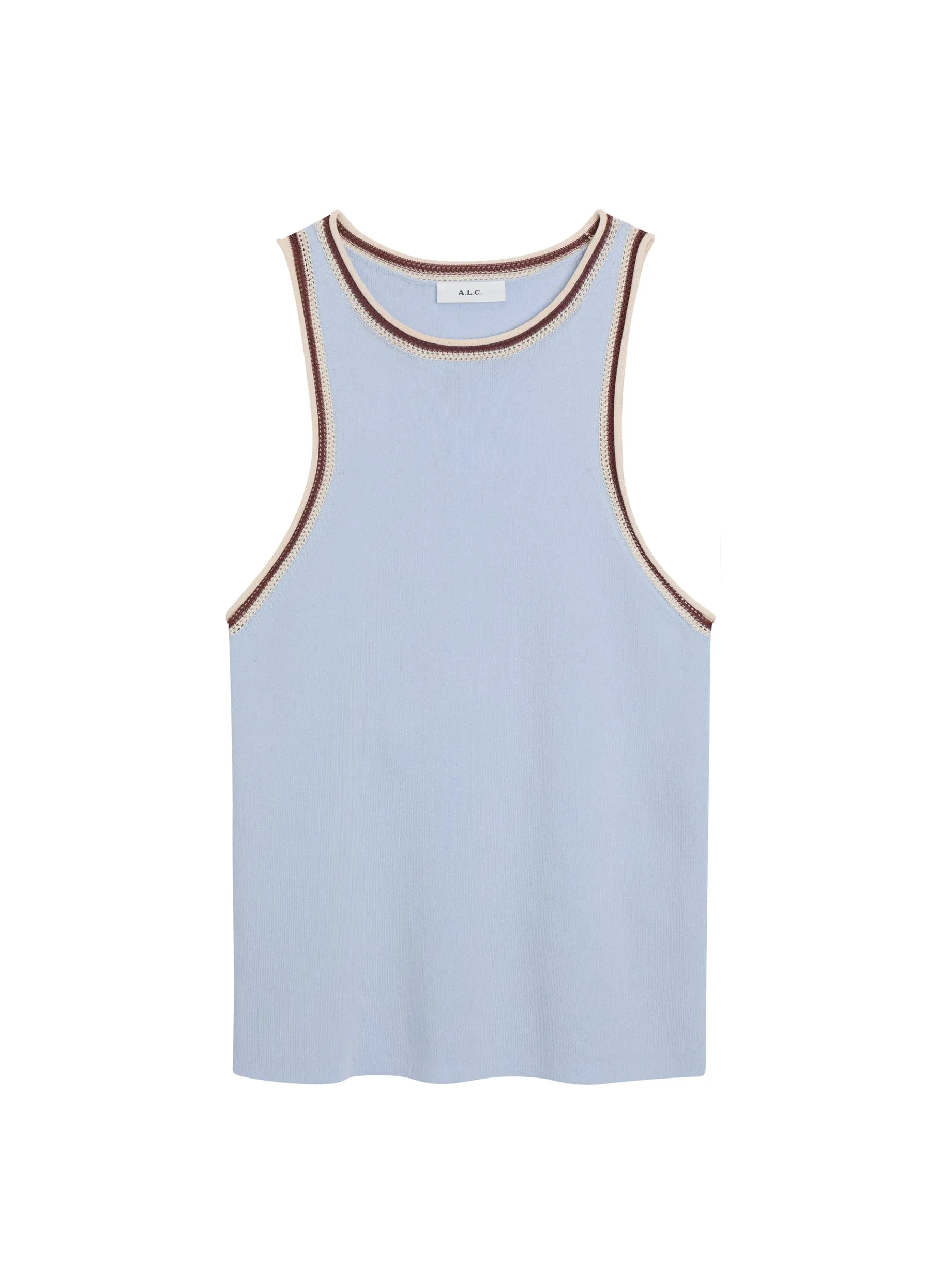 Women A.L.C. Tops | Tees & Tanks^Nelly Contrast Trim Knit Tank