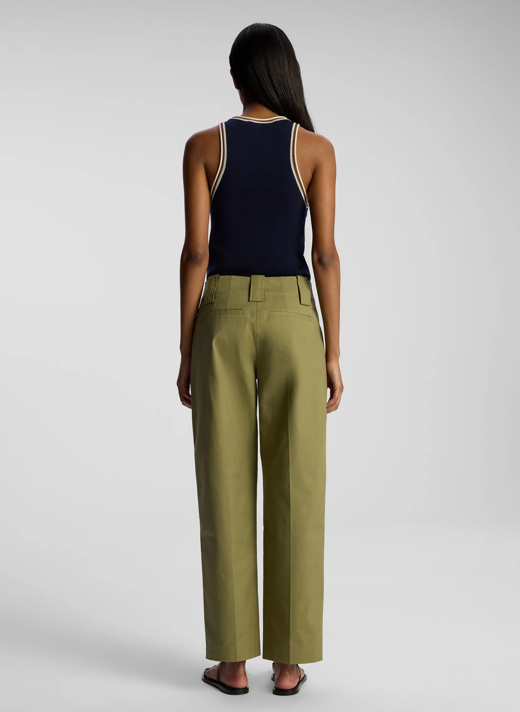 Women A.L.C. Tops | Tees & Tanks^Nelly Contrast Trim Knit Tank