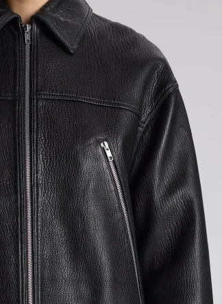 Women A.L.C. Jackets & Coats^Olive Leather Jacket