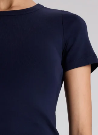Women A.L.C. Tops | Tees & Tanks^Paloma Cotton Rib Baby Tee