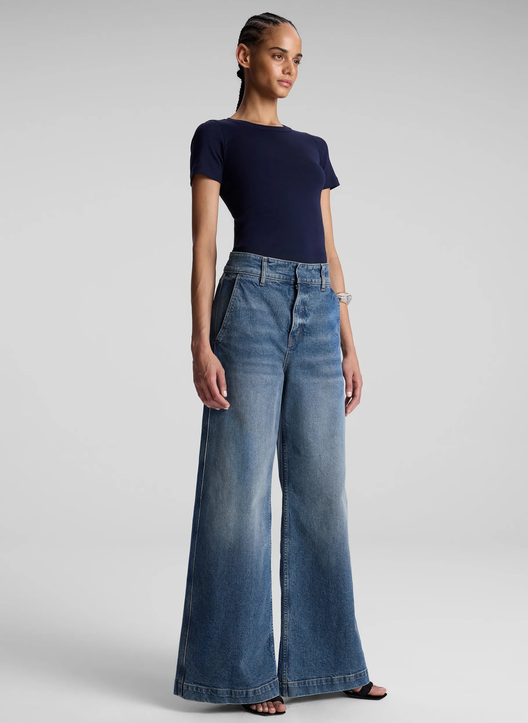 Women A.L.C. Tops | Tees & Tanks^Paloma Cotton Rib Baby Tee