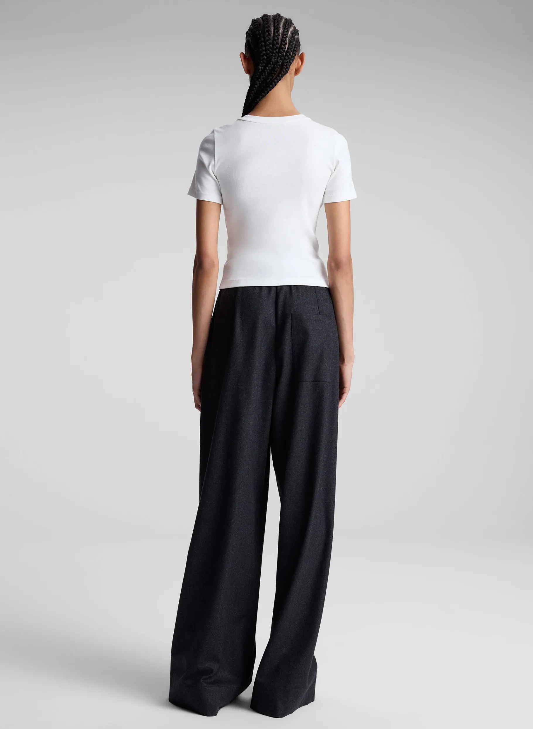 Women A.L.C. Tops | Tees & Tanks^Paloma Cotton Rib Baby Tee
