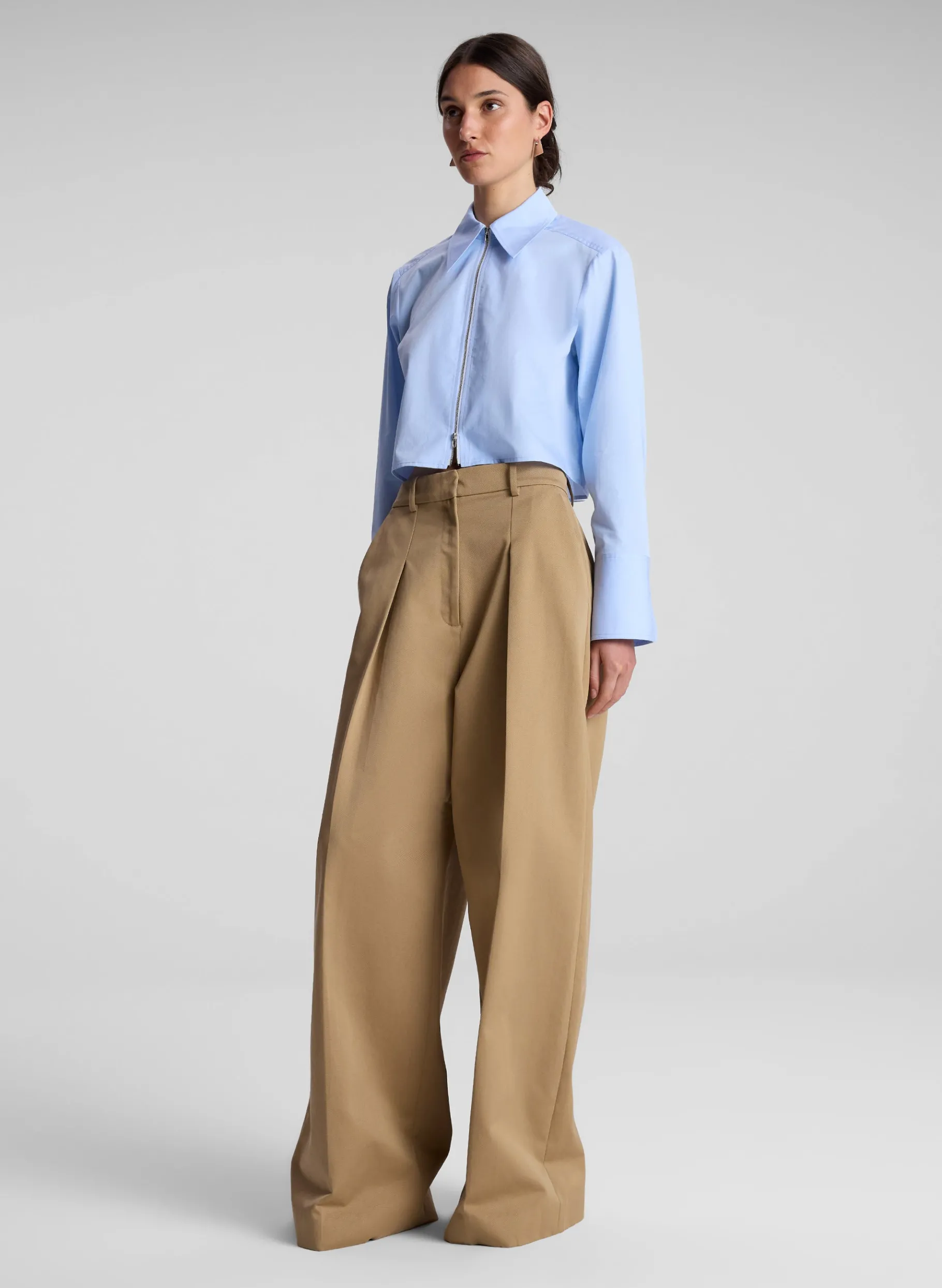 Women A.L.C. Bottoms^Ryder Cotton Wide Leg Pant