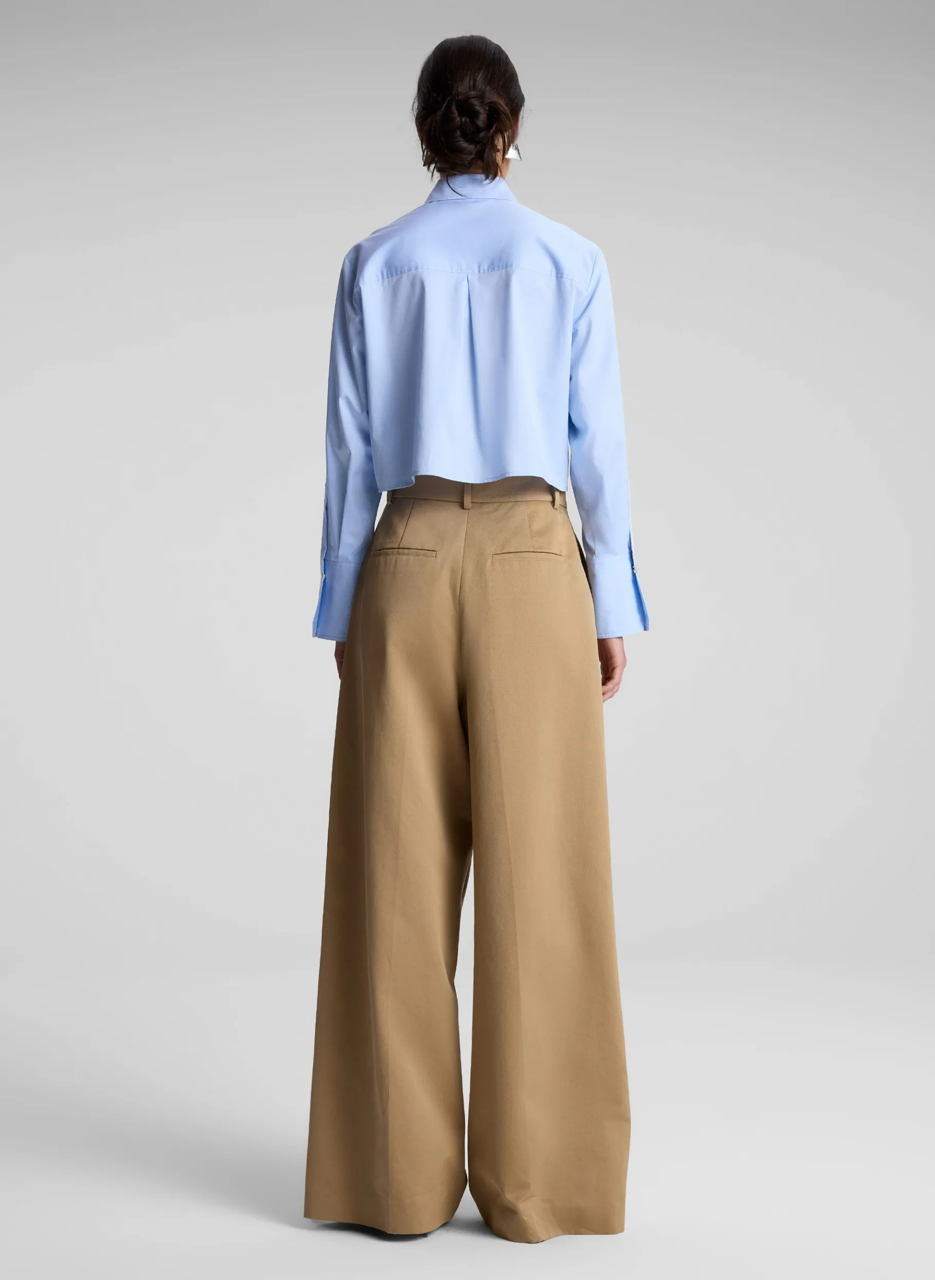 Women A.L.C. Bottoms^Ryder Cotton Wide Leg Pant