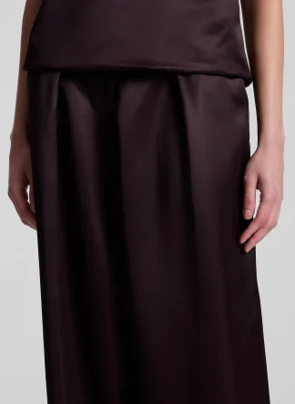 Women A.L.C. Bottoms^Ryder Satin Wide Leg Pant