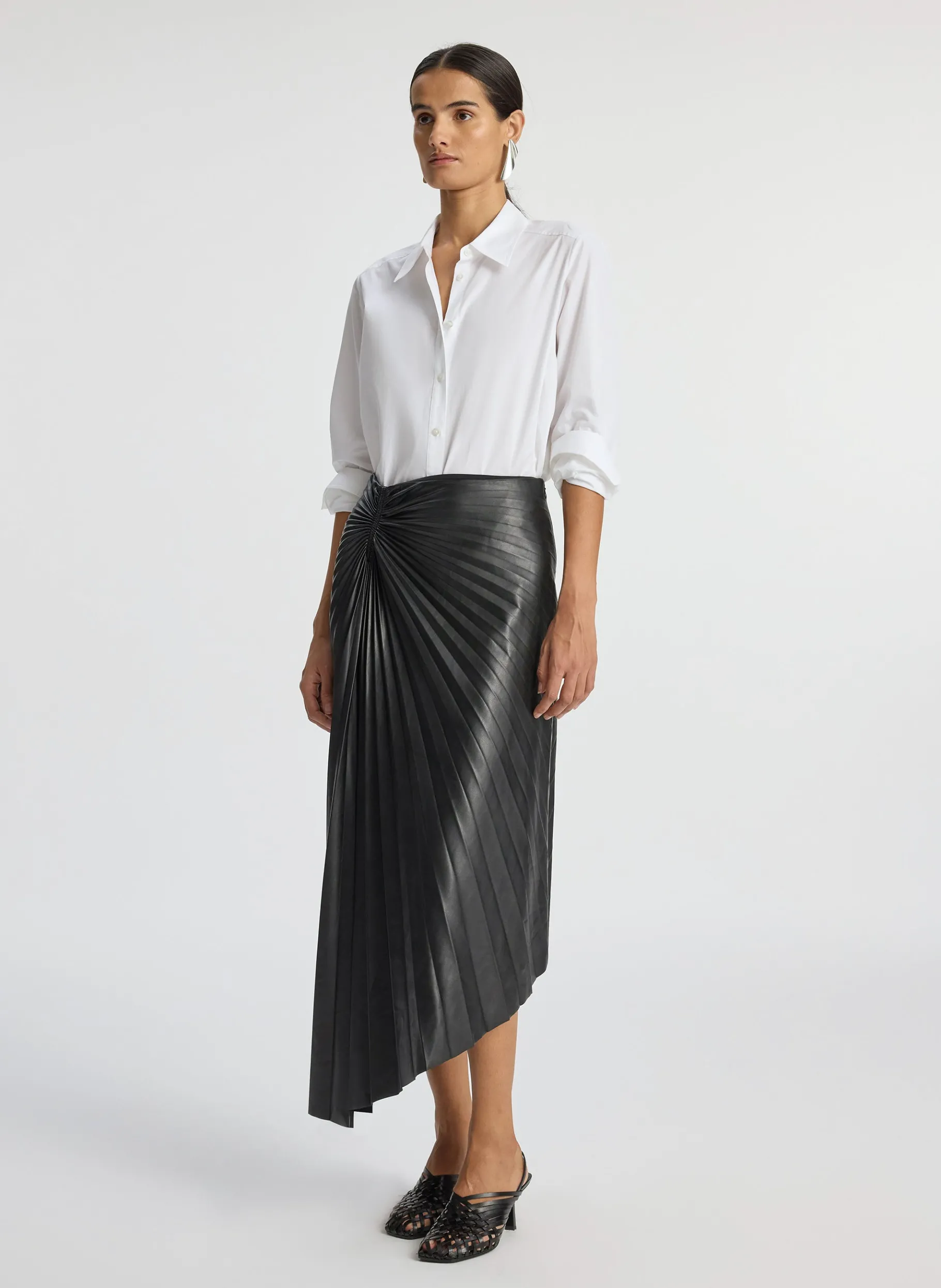 Women A.L.C. Bottoms | Skirts^Tracy Smooth Vegan Leather Skirt