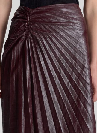 Women A.L.C. Bottoms | Skirts^Tracy Textured Vegan Leather Skirt
