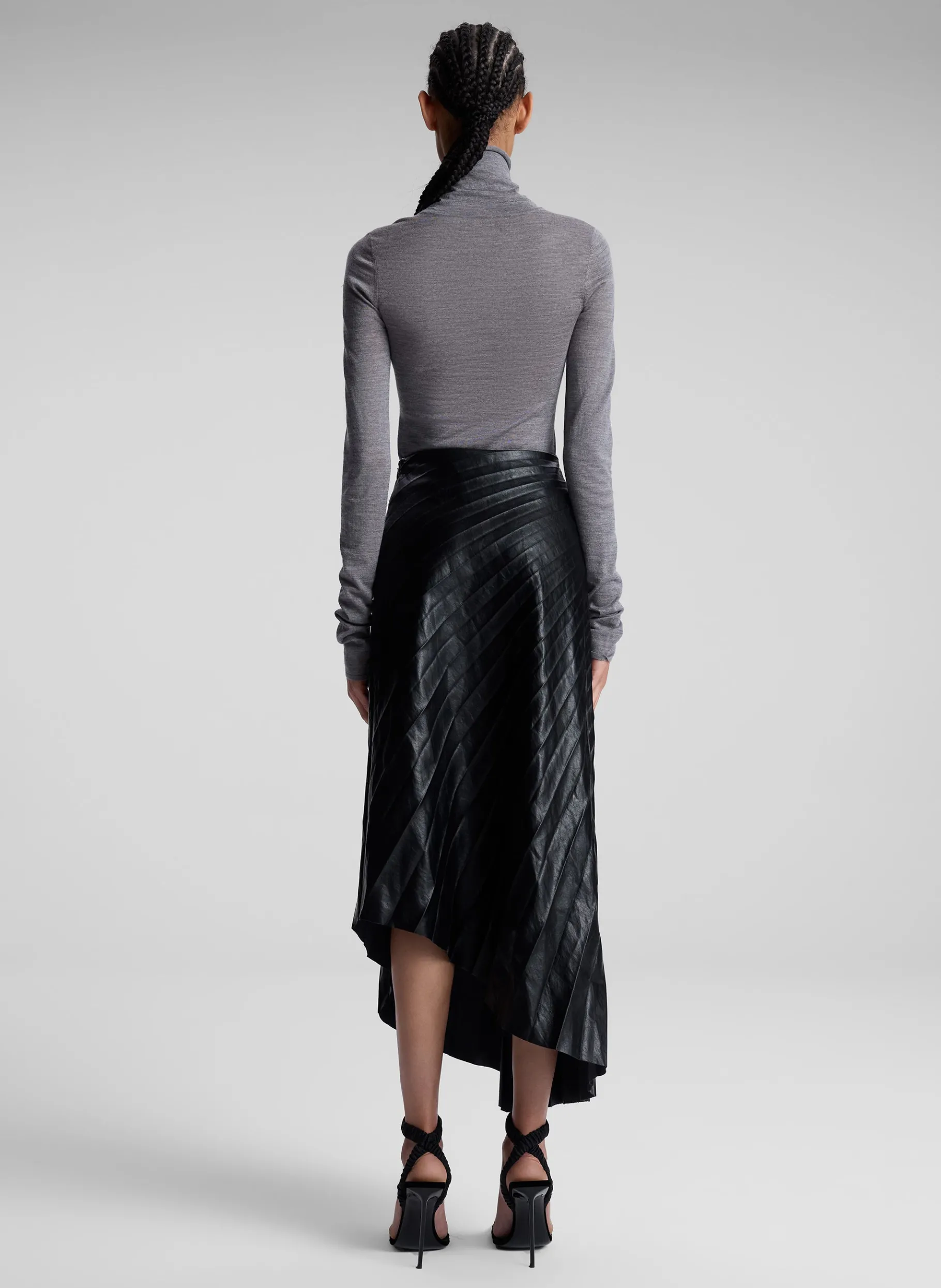 Women A.L.C. Bottoms | Skirts^Tracy Textured Vegan Leather Skirt