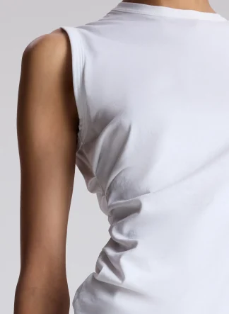 Women A.L.C. Tops | Tees & Tanks^Zoey Cotton Ruched Tank